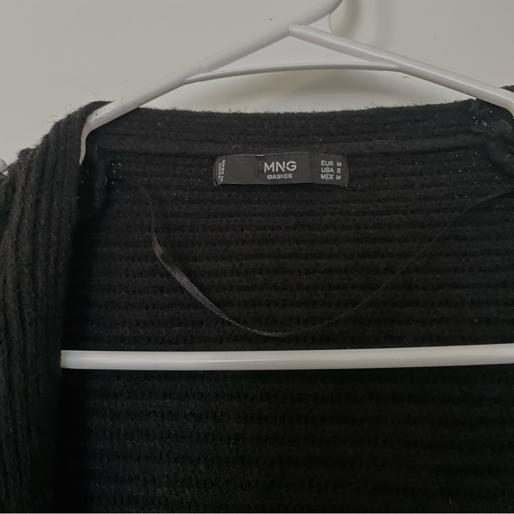 Mango Basic Black Cardigan - image 5